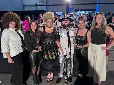 Baddhare Salon in Myrtle Beach receiving Best Theme and People’s Choice awards at Compassion Through Fashion 2026